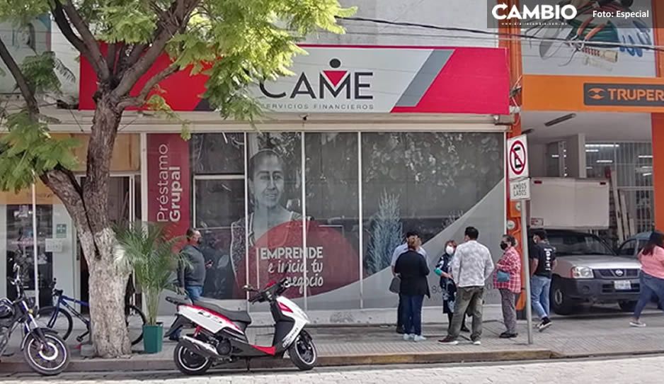 Financiera CAME defrauda a ciudadanos de Tehuac&aacute;n; les niegan sus ahorros