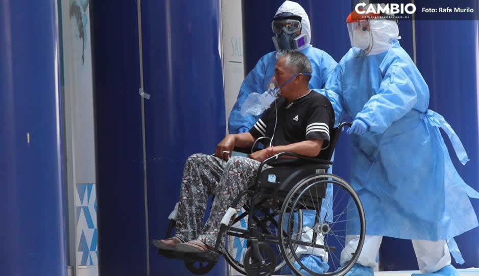 Puebla registra el 9 % de ocupación hospitalaria en pacientes Covid