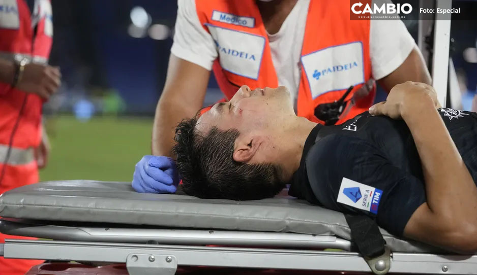 ¡Buenas noticias! Chucky Lozano está fuera de peligro tras sufrir choque de cabezas