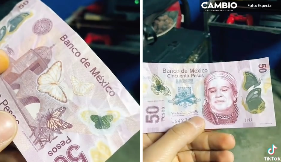 Sólo pasa en México; joven narra cómo lo estafaron con billete falso con cara de Juan Gabriel (VIDEO)