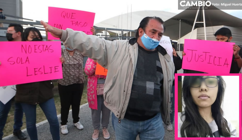 ¡No estás sola Leslie! Su papá y amigos protestan en el Complejo Metropolitano, exigen la liberen  (VIDEO)