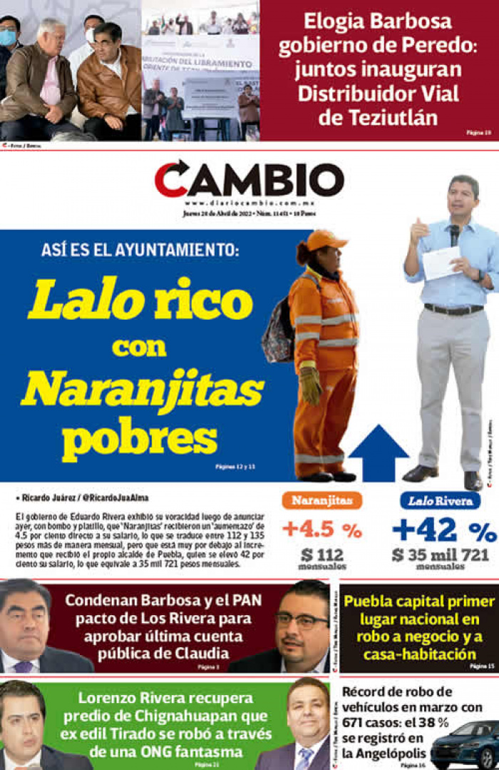 Lalo rico con Naranjitas pobres