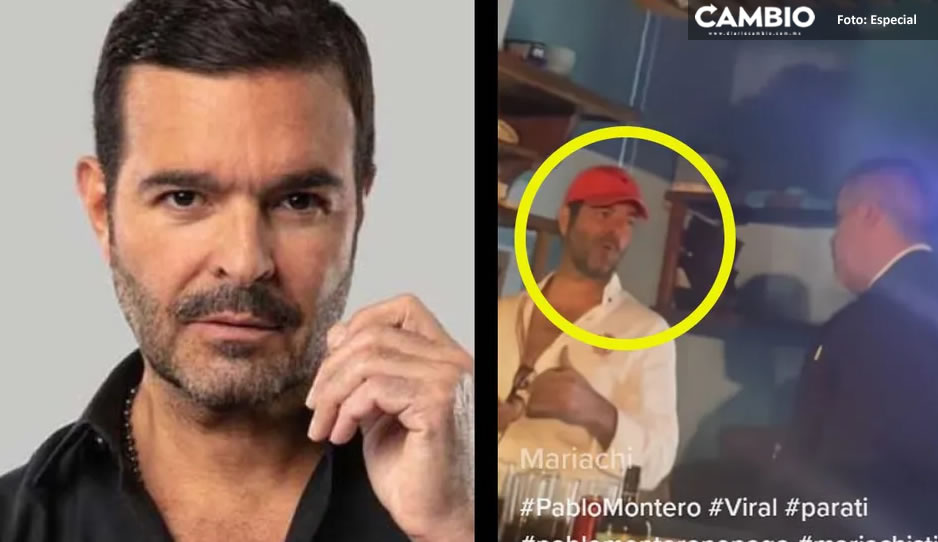Pablo Montero sigue en las miasmas; lo exhiben borracho y negándose a pagar a mariachi que contrató (VIDEO)