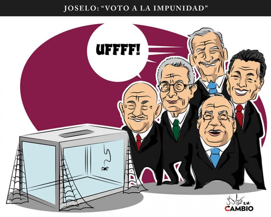 Monero Joselo: VOTO A LA IMPUNIDAD