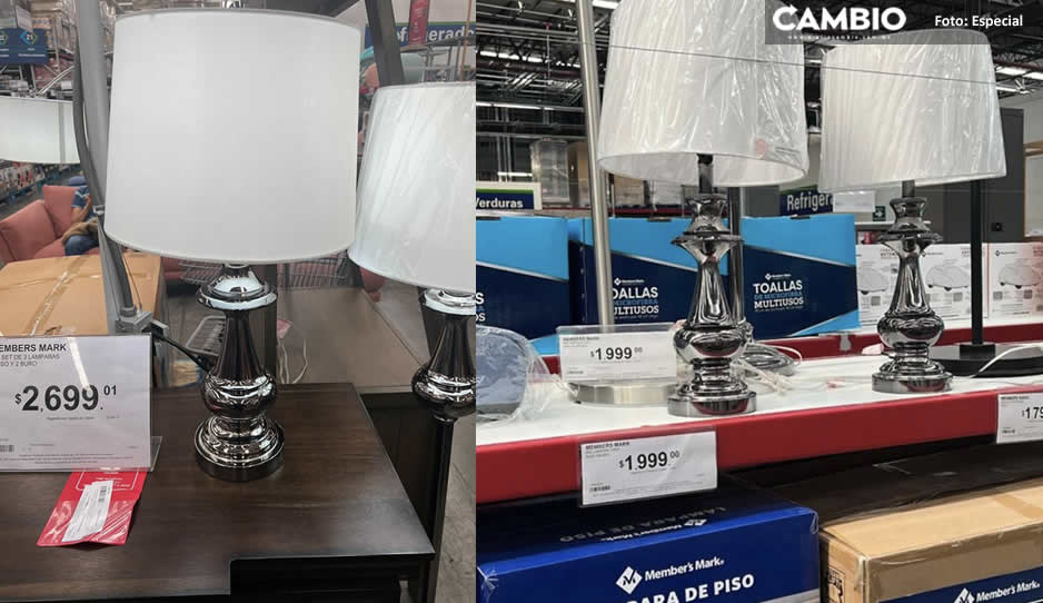 ¡Qué gandallas! Sam’s Club vende 700 pesos más caras unas lámparas en “El Buen Fin”