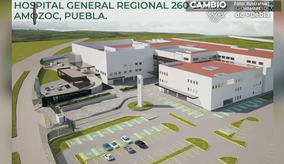 Hospital IMSS en Amozoc será el más grande de Puebla; estará listo en 2025
