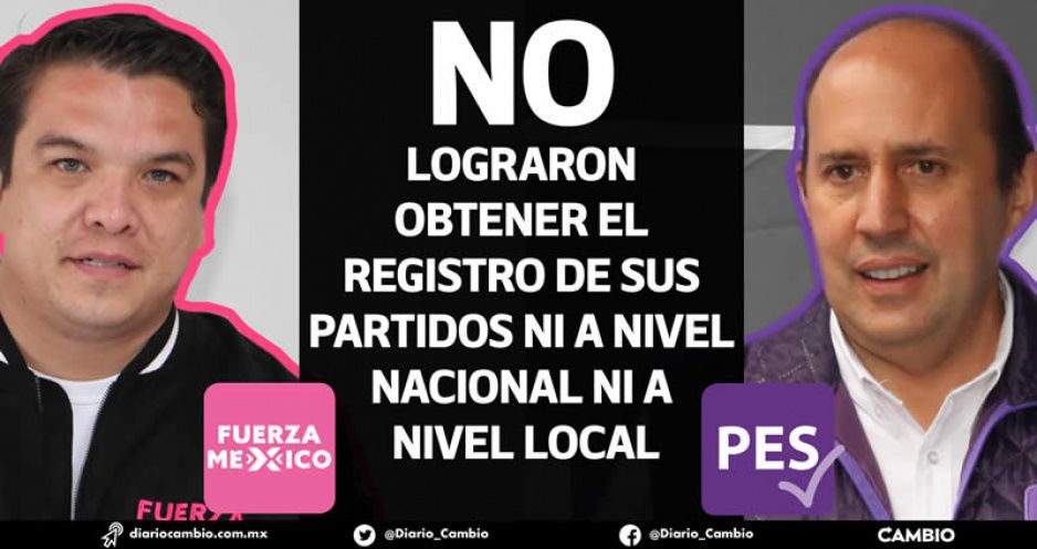 Gerry y Manzanilla los grandes fracasos: PES y FSM no obtuvieron su registro