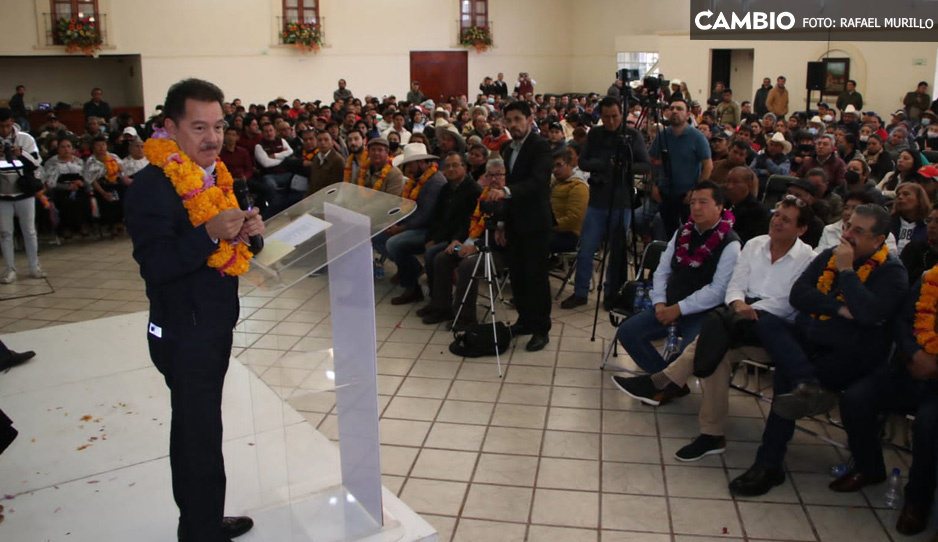 No está en negociación la elección de consejeros electorales, dice Nacho Mier en Zacatlán (VIDEO)