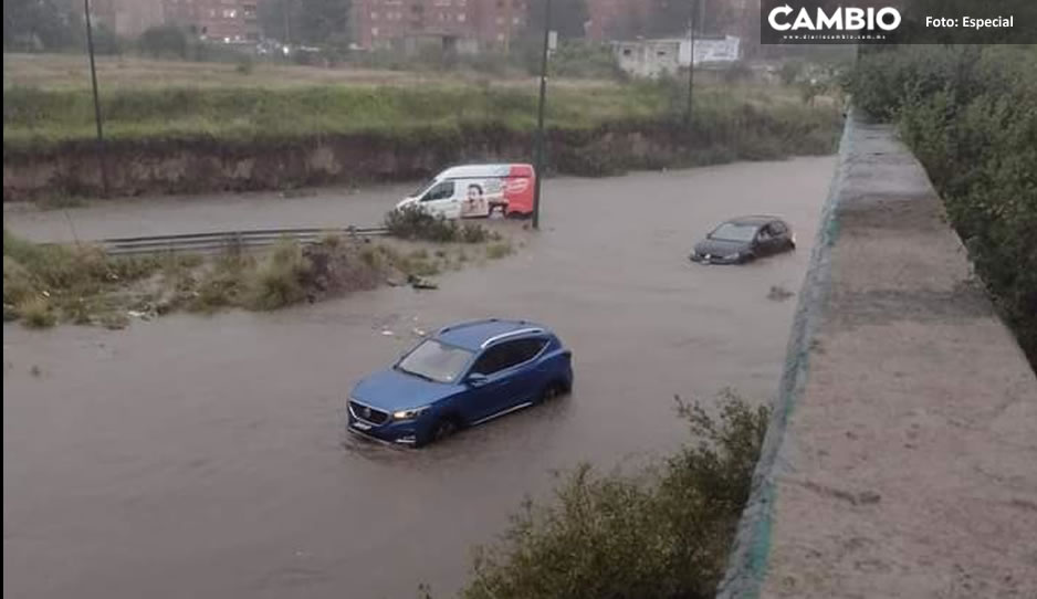 FOTO: No es Venecia, es el Periférico Ecológico inundado