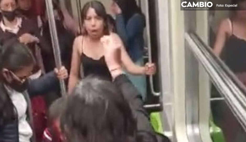 “Está de caliente”: Así fue la brutal pelea entre señoras en el Metro de la CDMX (FUERTE VIDEO)