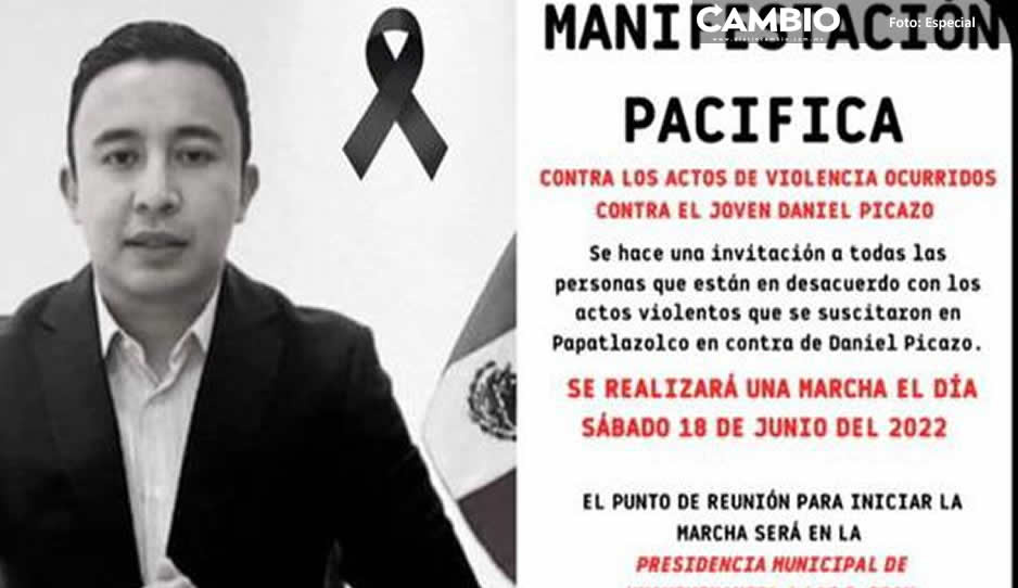 Familiares y amigos de Daniel convocan a marcha pacífica en Huauchinango para pedir justicia