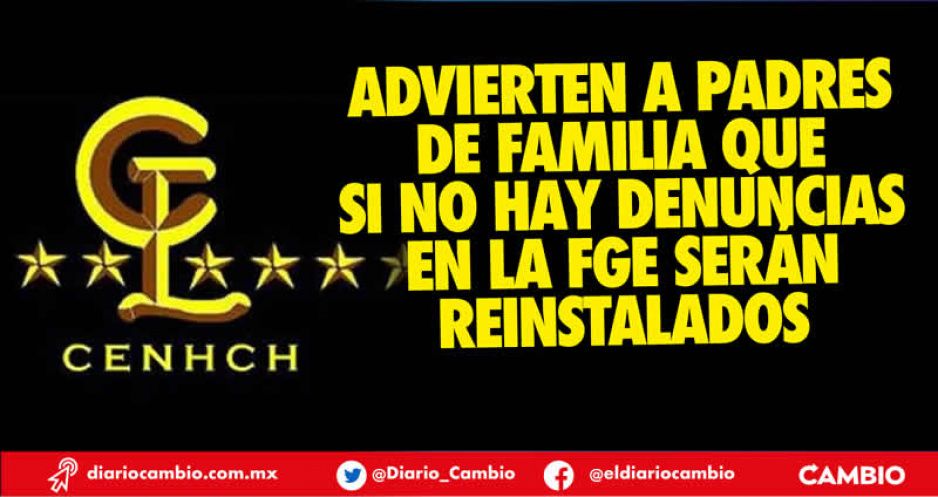 Directivos del CENHCH protegen a cómplice de los profesores acosadores y amenazan con reinstalarlos