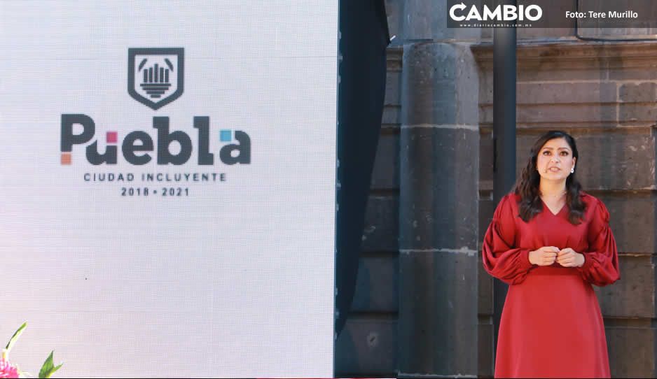 Claudia Rivera culpa al estado por la falta de obras durante su gobierno (FOTOS Y VIDEO)