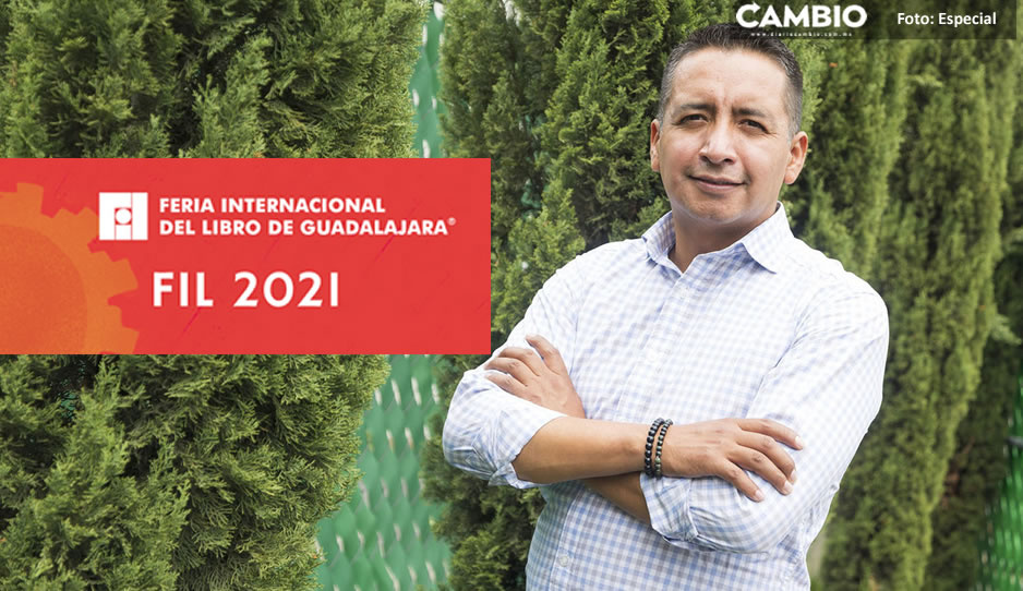 Edmundo Tlatehui participó en la edición número 35 del (FIL) de Guadalajara