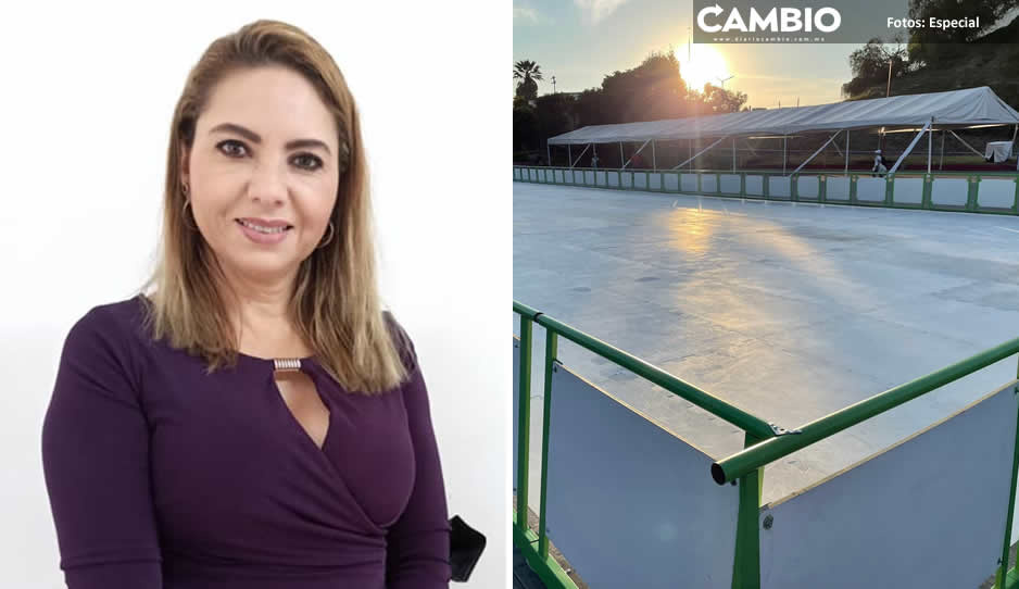 Paola Angón da cátedra de opacidad: insiste en esconder el costo de la pista de hielo (VIDEO)