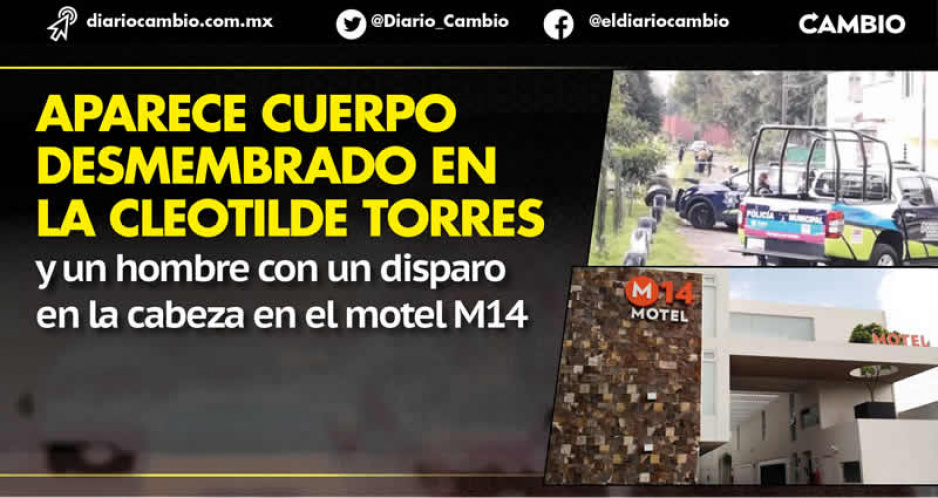 Violento fin de semana: bolsas con restos humanos en Cleotilde Torres y otro con el tiro de gracia en motel (VIDEO)
