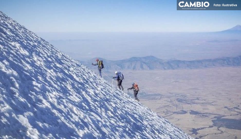 ¡Al menos se fue haciendo lo que le gustaba! Alpinista muere tras caer del Pico de Orizaba