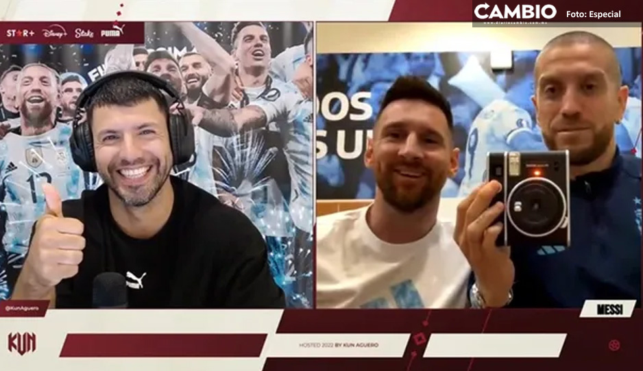 El divertido stream del Kun Agüero, Messi y el Papu Gómez durante el Mundial Qatar 2022 (VIDEO)
