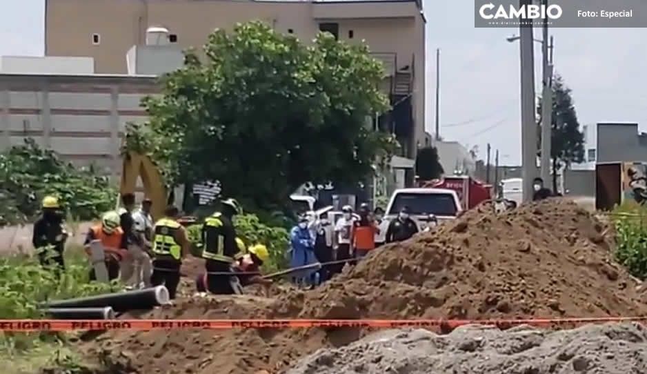 Albañil muere sepultado mientras trabajaba en construcción en Cuautlancingo