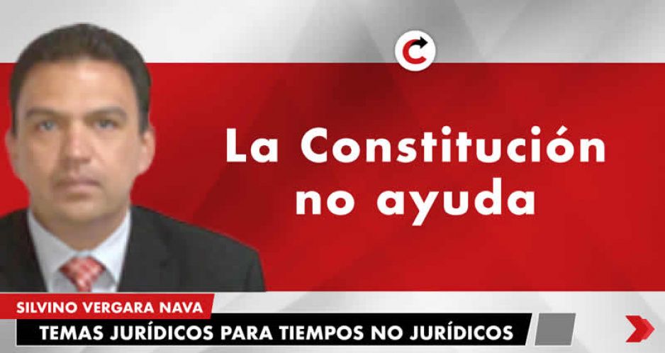 La Constitución no ayuda