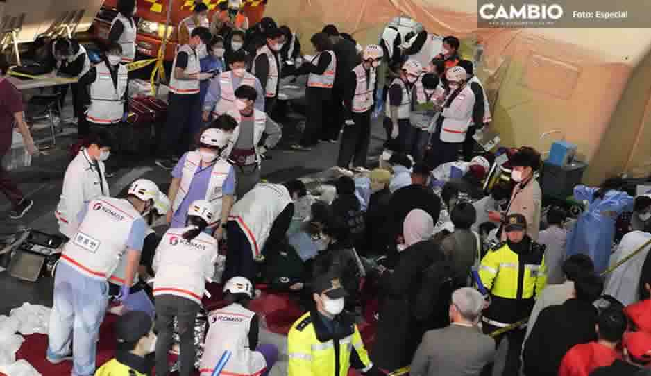 Tragedia en Halloween de Seúl: estampida humana deja 149 muertos y 150 heridos (VIDEO)
