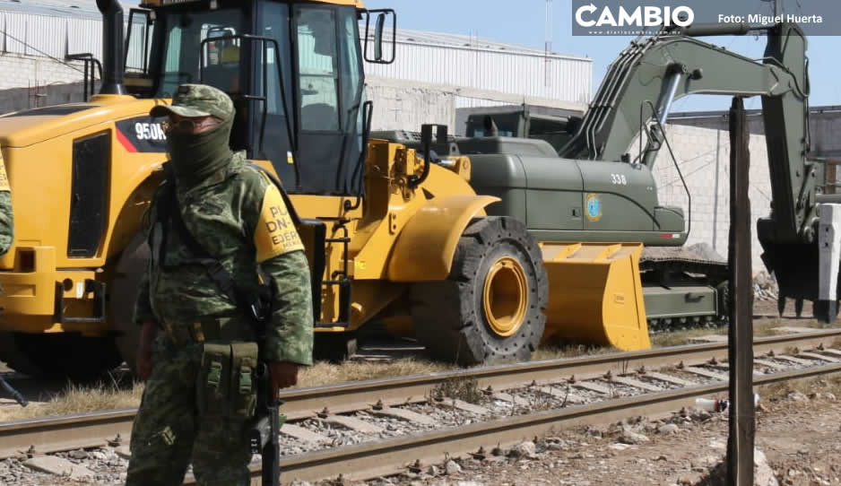 Continúan labores de limpieza de “zona cero” en Xochimehuacan