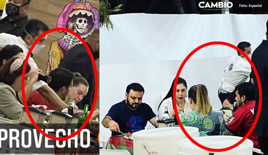 ¡No se fresean! Belinda y Nodal van a cenar taquitos tras concierto en Mazatlán (FOTO)