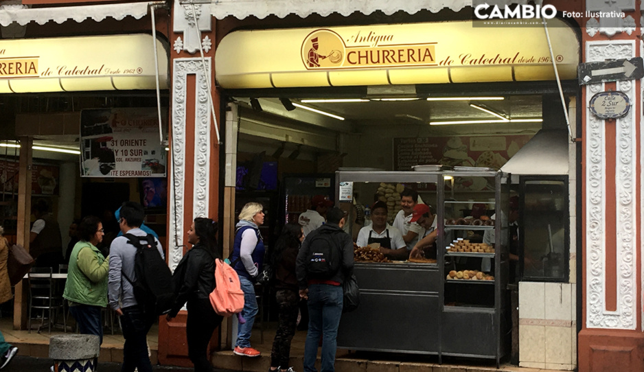 ¡Con los churros no! Atracan la Antigua Churrería del Centro Histórico (VIDEO)