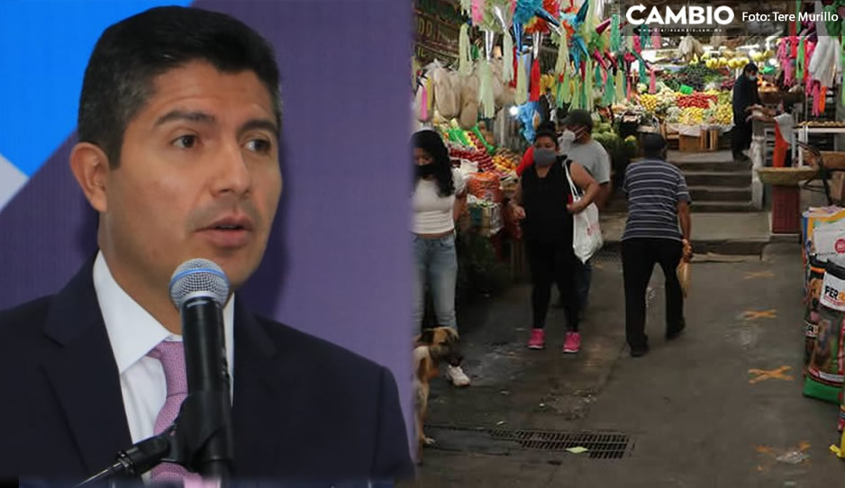 Lalo busca renegociar con locatarios del Mercado de Amalucan para modernizarlo (VIDEO)