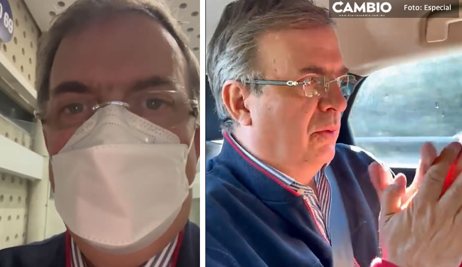 “Ya estamos por acá”: Ebrard llega a Inglaterra para funeral de la Reina Isabel II (VIDEO)