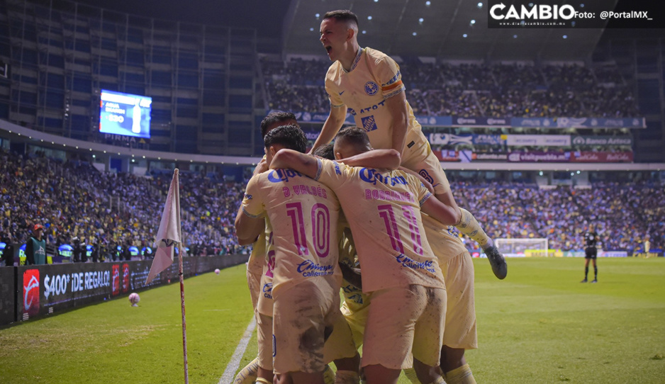 ¡Noche triste en el Cuauhtémoc! América destroza 6-1 al Puebla y falta la vuelta (VIDEO)