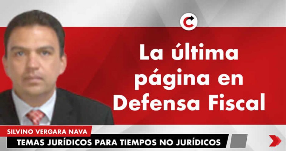 La última página en Defensa Fiscal