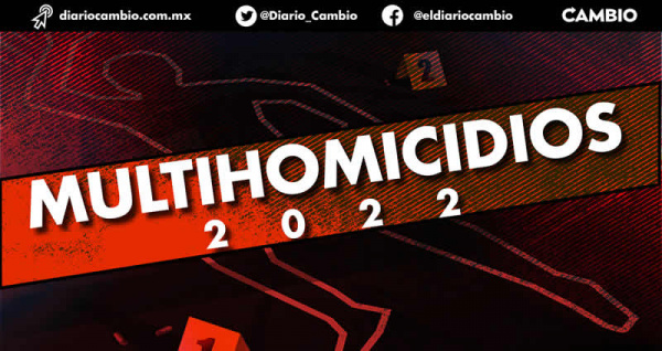 En el año ocurrieron siete multihomicidios en Puebla que dejaron 32 personas muertas