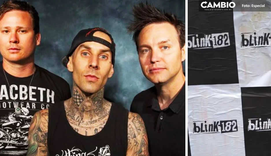 ¡Regresa el pop punk! Blink-182 anuncia concierto para 2023 en México