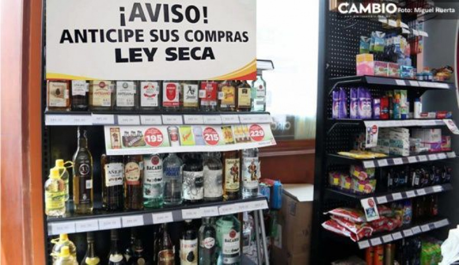 ¡Prepárate! Habrá Ley seca el 23 de enero por plebiscitos de juntas auxiliares en Puebla