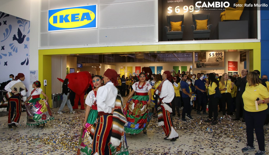 Con mariachi y fiesta IKEA Puebla abre sus puertas en Vía San Ángel (FOTOS y VIDEO)