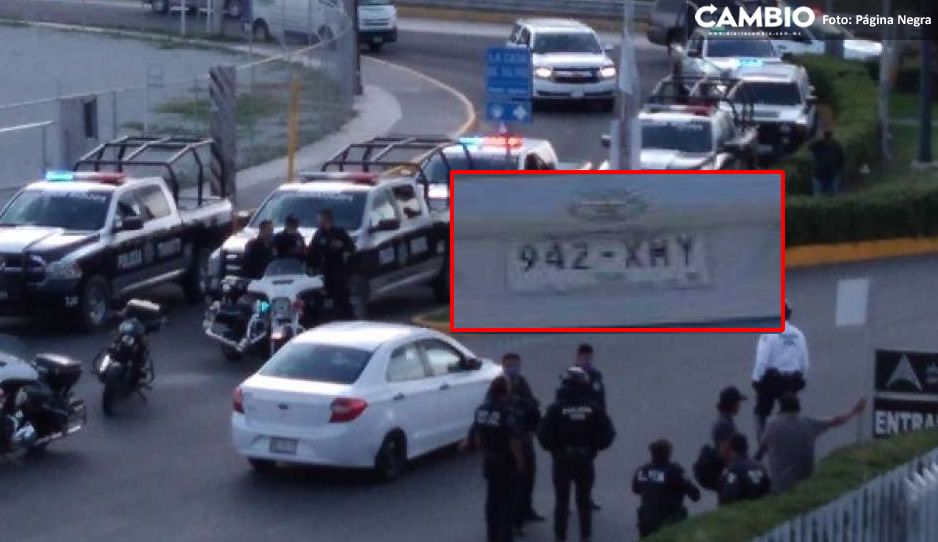 Balacera en Vía San Ángel dejó a un Policía Estatal herido, comando viajaba en un Toyota