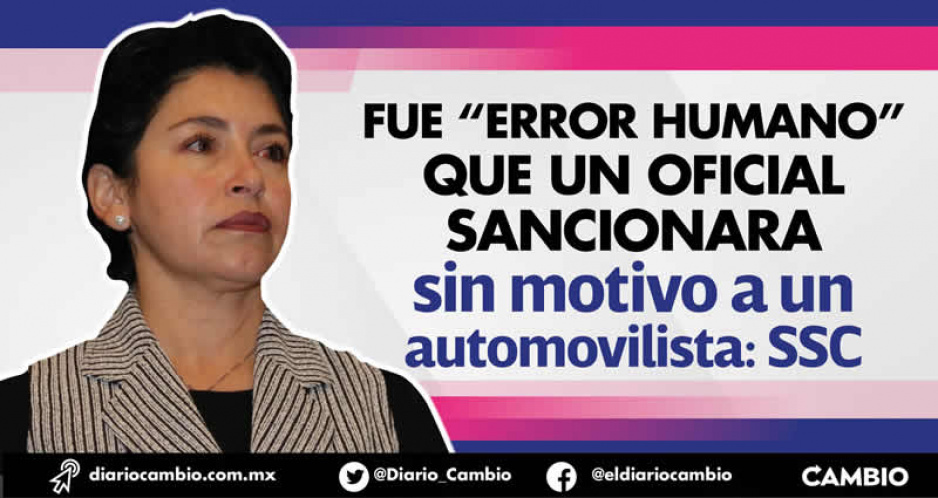 “Error humano” que tránsito quitará placa y multará con 750 pesos sin motivo: Lic. Consuelo (VIDEO)