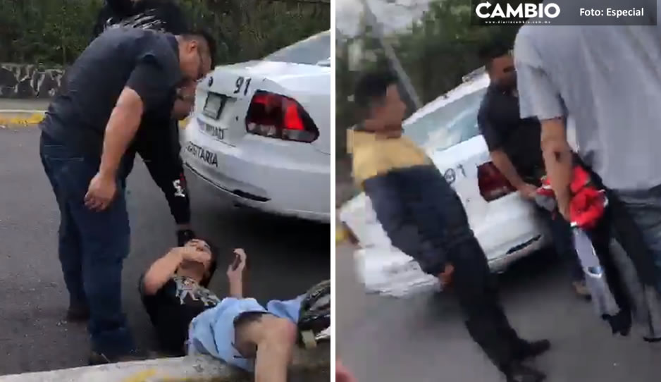 Exhiben en VIDEO a guardia de seguridad de la UNAM agrediendo a estudiante