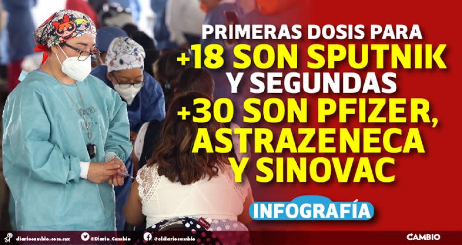 Éstas son las ocho sedes para la vacunación masiva a la chaviza y mayores de 30 años (VIDEO)