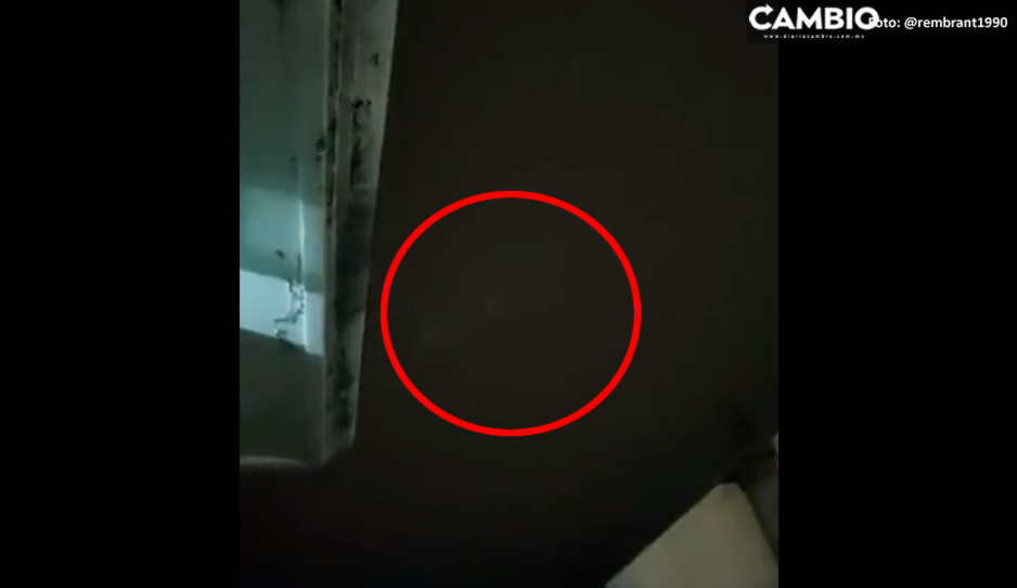 Exhiben extraño fenómeno en el cielo antes de la tormenta en Puebla (VIDEO)