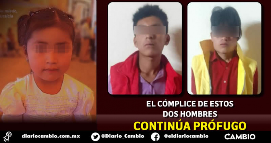 Detienen a Mauricio y Antonio por el feminicidio de Brenda de 4 años en Chichiquila, eran sus vecinos