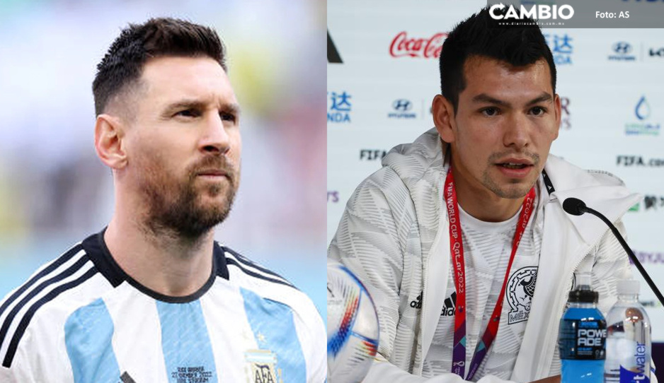 Messi es el mejor del mundo, será especial jugar contra él: Chucky Lozano