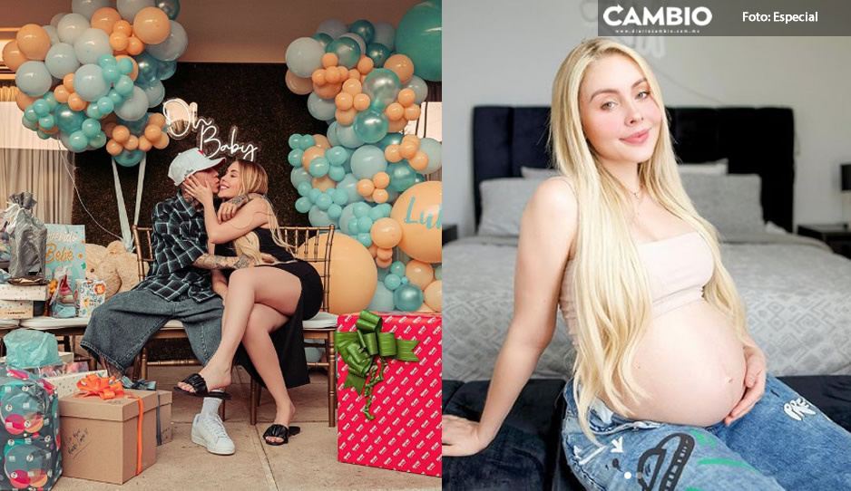 VIDEO: Santa Fe Klan y Maya Nazor revelan cómo celebraron a Luka en su baby shower