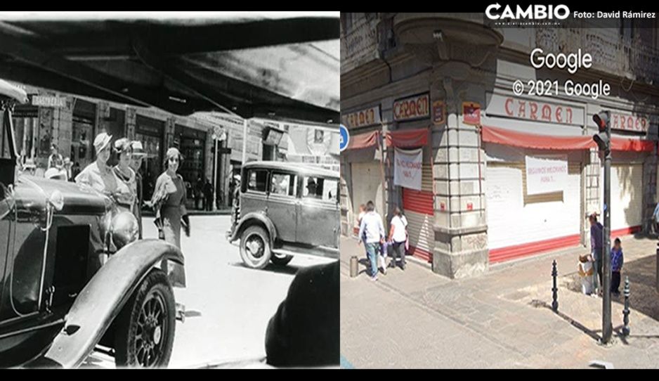 1929: Así se veía la calle 5 de Mayo sin ambulantes en Puebla