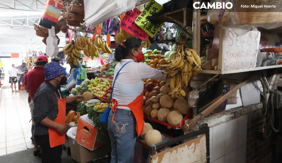 Suben los precios durante febrero: en Puebla la inflación roza el 7 %