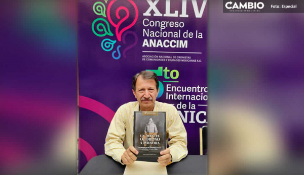 Nombran al cronista de Huauchinango, Miguel Ángel Andrade, vocal del Comité Nacional de la ANACCIM