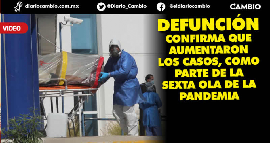 SSA reporta que mujer de 78 años murió por Covid, luego de 3 meses sin registrar defunciones en Puebla