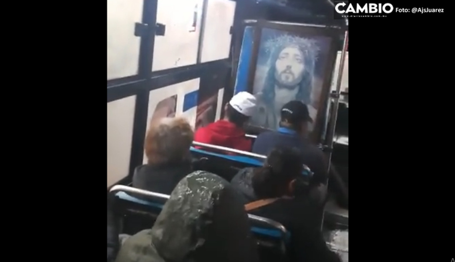 ¡Ni en la micro te salvas de lluvia! Así los goterones en esta Ruta 3 (VIDEO)