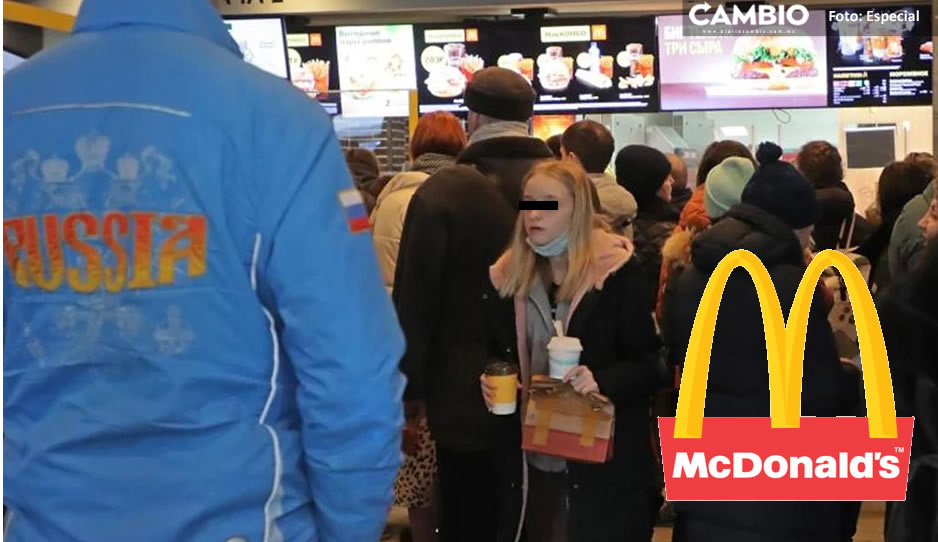 Rusos revenden hamburguesas en 6 mil pesos por cierre de McDonald’s en ese país